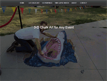 Tablet Screenshot of chriscarlsonart.com